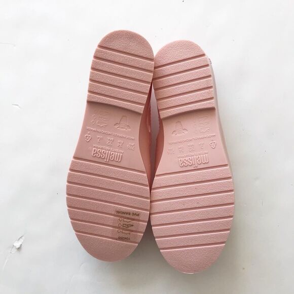 Mini Melissa NWOT pink daisy jelly Mary Janes size 3 youth: - Picture 7 of 8